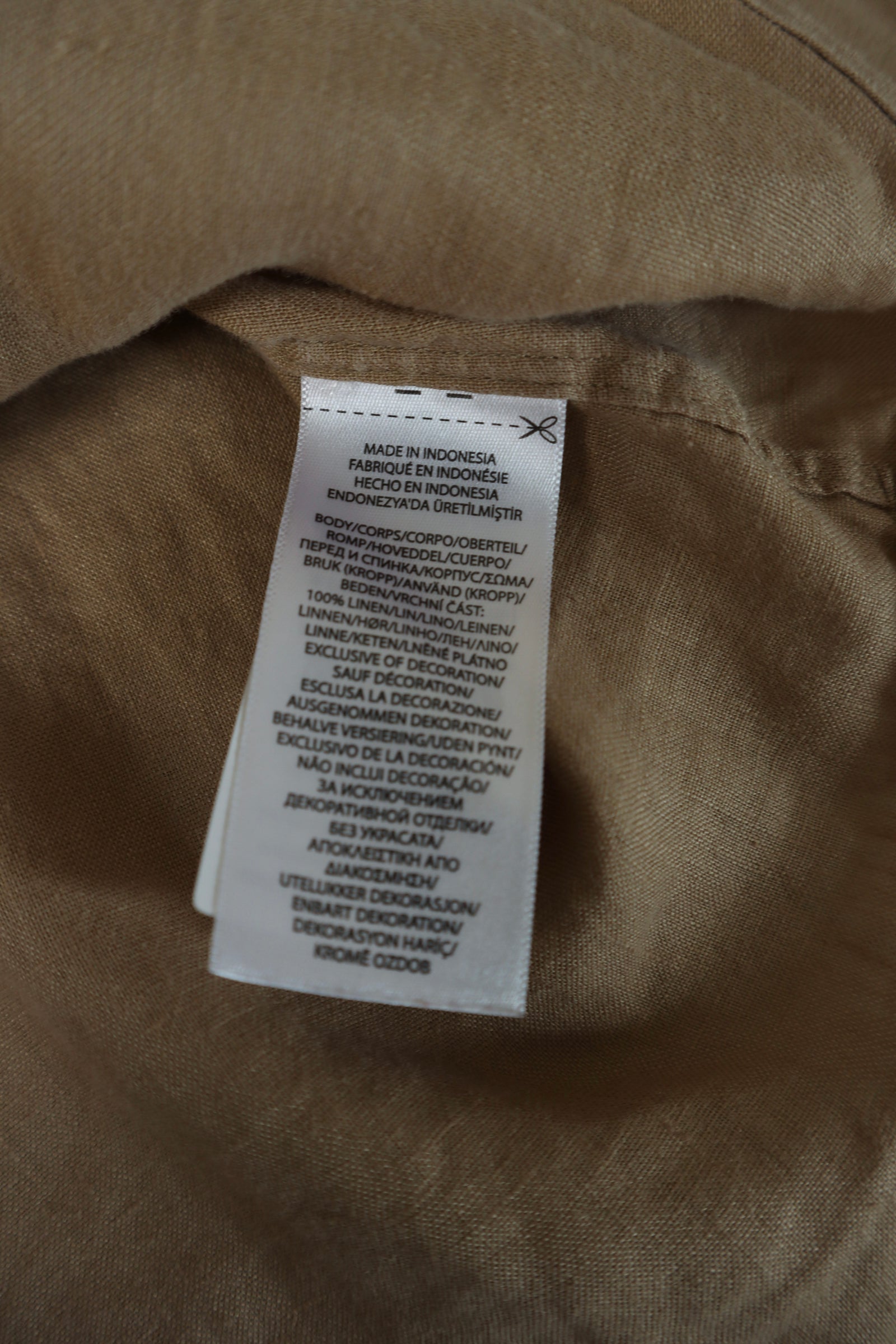 Ralph Lauren linnen overhemd - XS