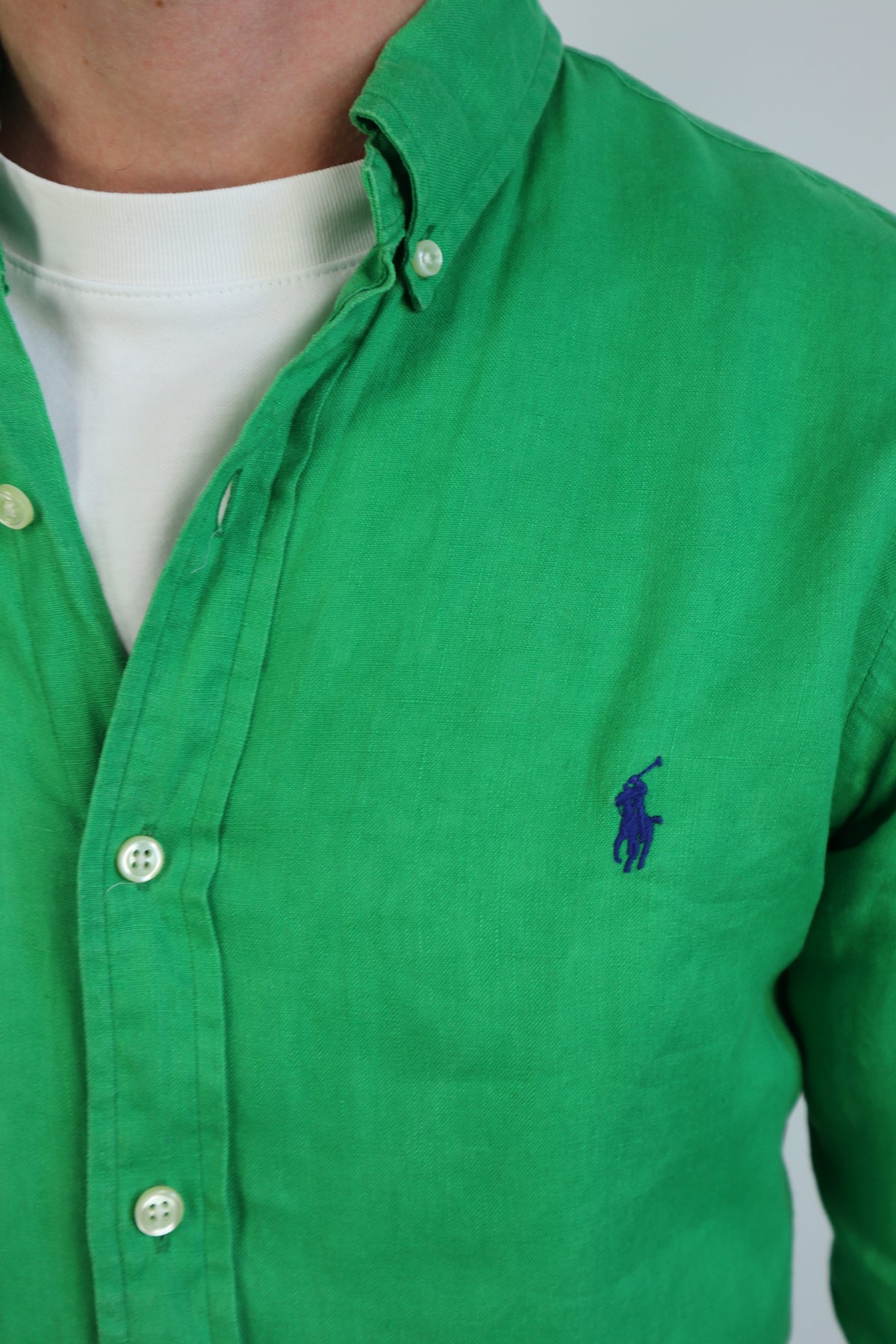 Ralph Lauren linnen overhemd - S