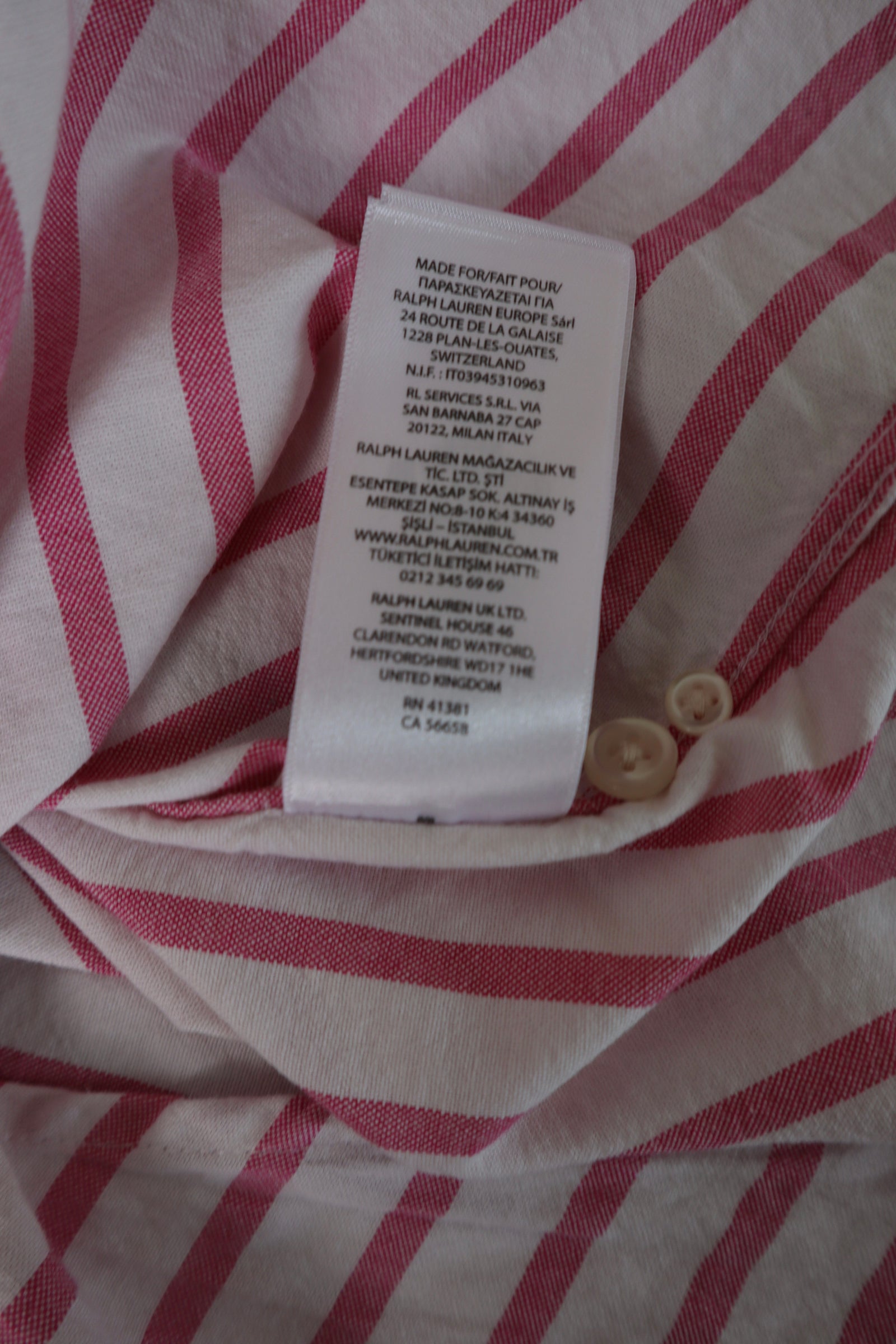 Ralph Lauren overhemd met korte mouw - S