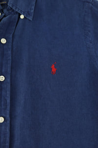 Ralph Lauren linnen overhemd korte mouwen - S