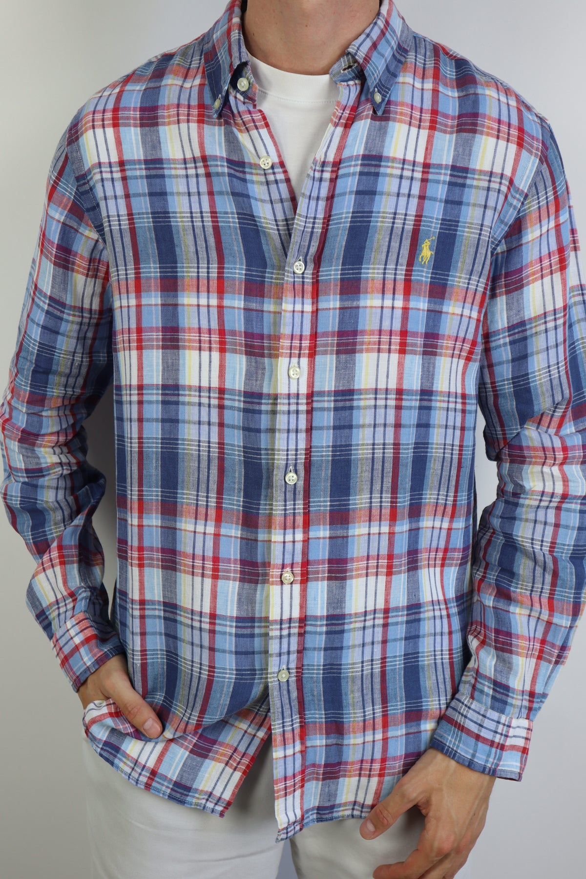 Ralph Lauren linnen overhemd - M