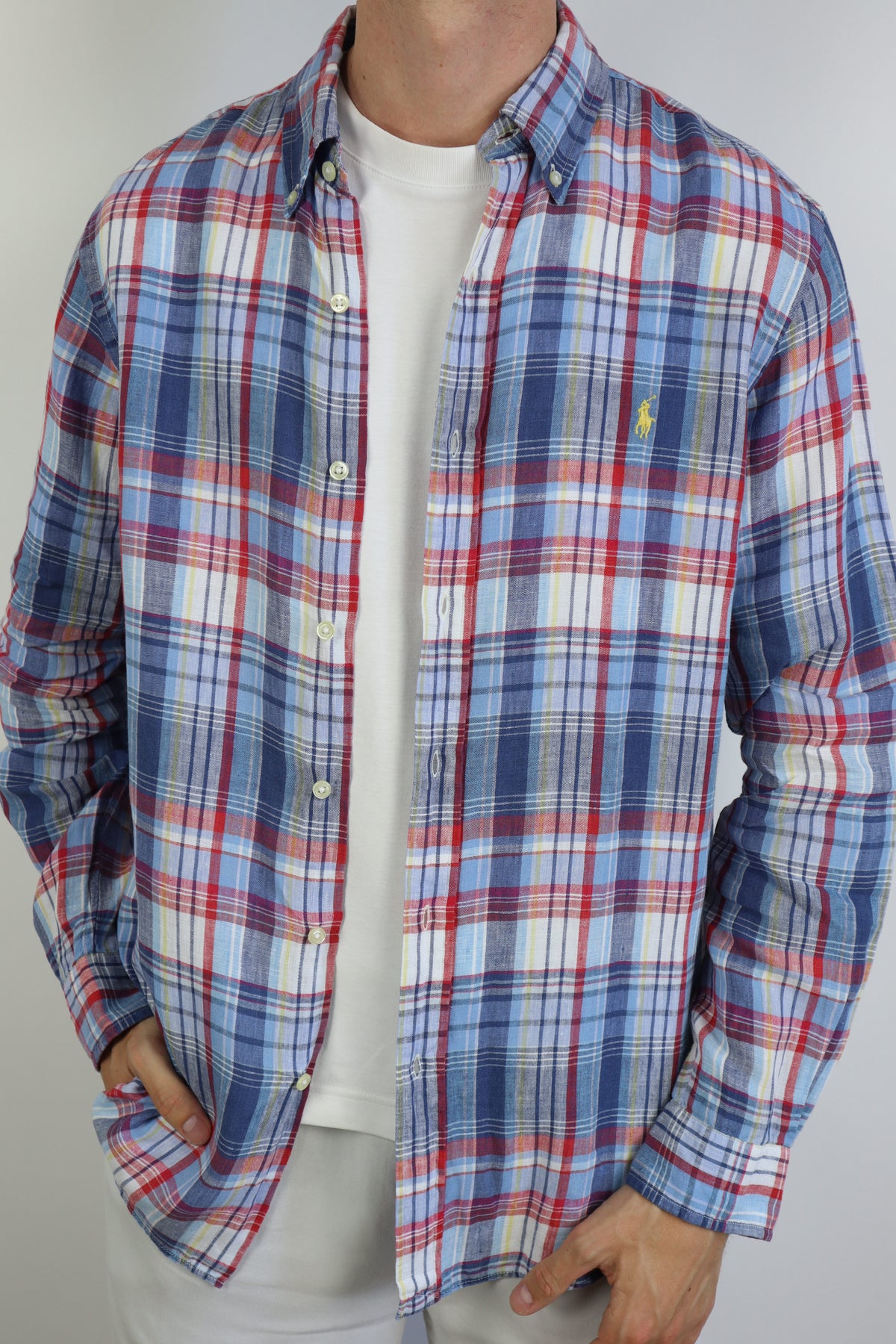Ralph Lauren linnen overhemd - M