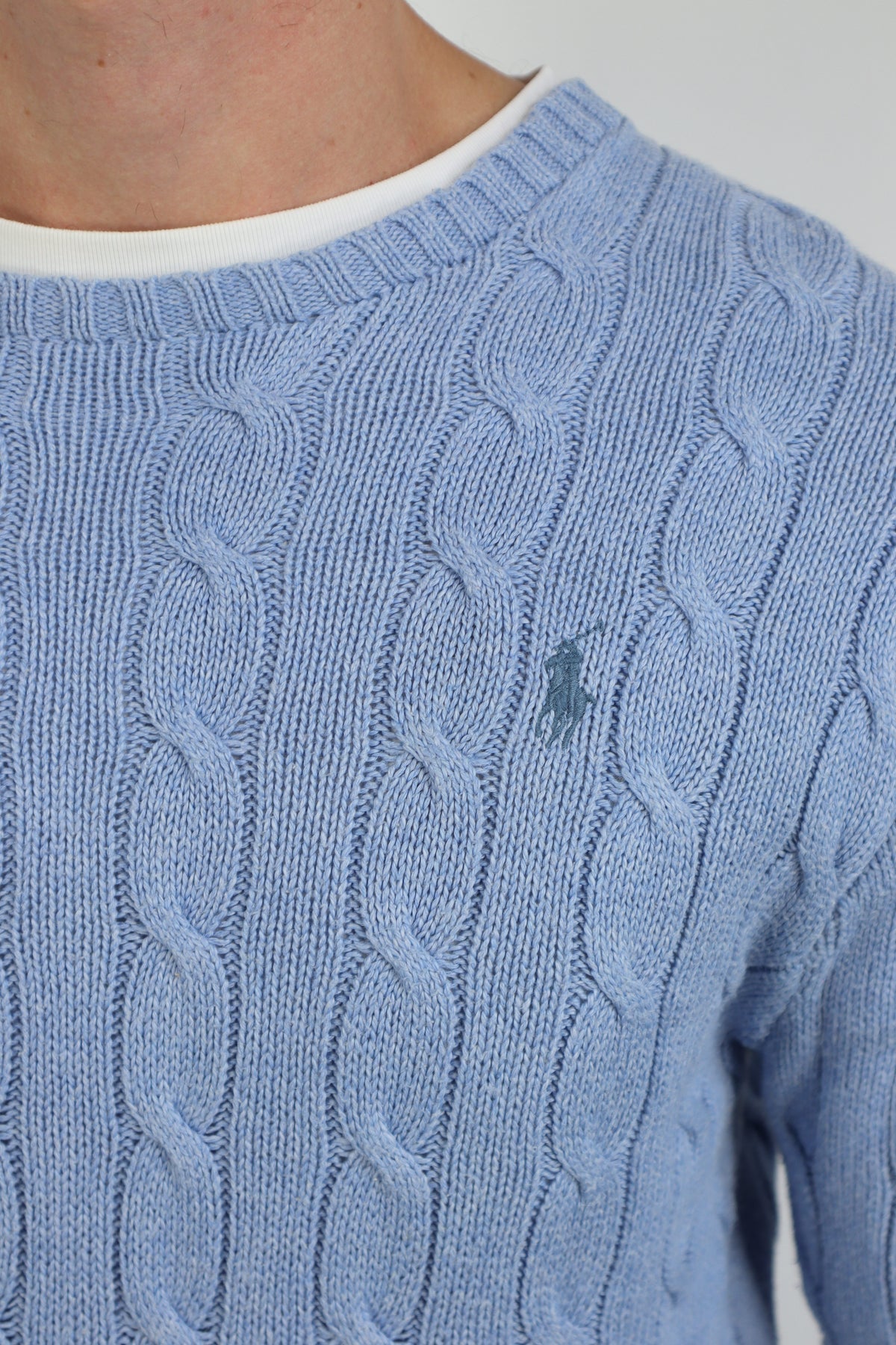Ralph Lauren kabeltrui - S