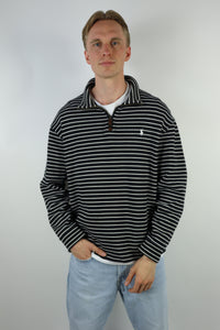 Ralph Lauren trui met kwart rits - L