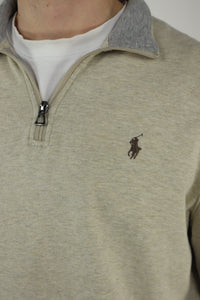 Ralph Lauren trui met kwart rits - M