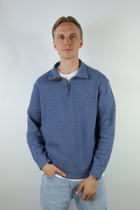 Ralph Lauren trui met kwart rits - L