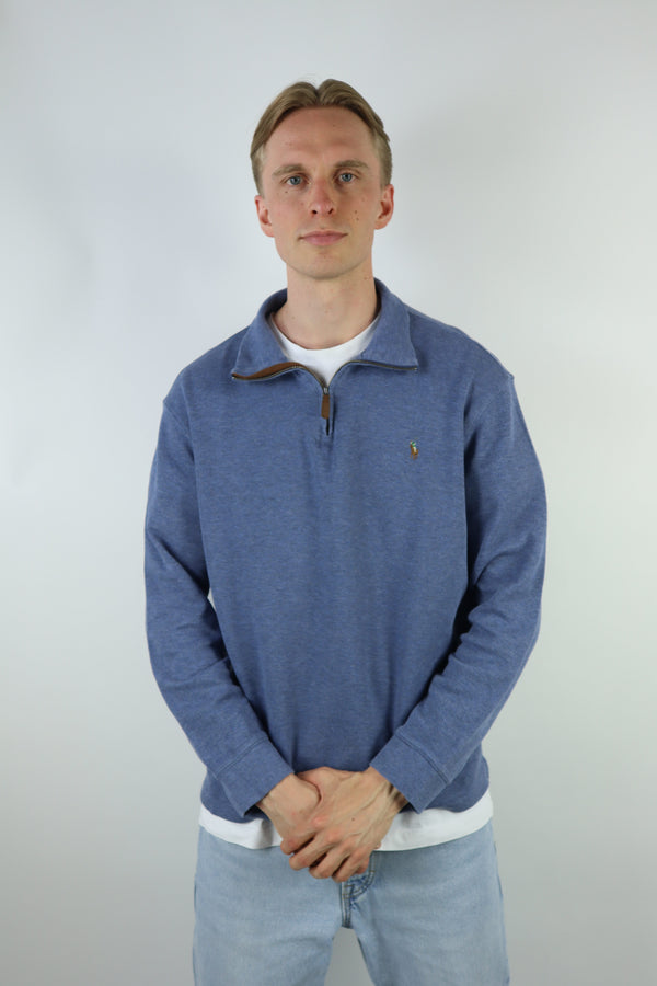 Ralph Lauren trui met kwart rits - L