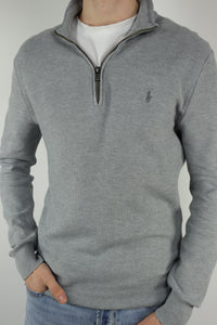 Ralph Lauren trui met kwart rits - S