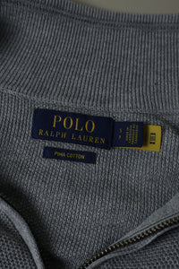 Ralph Lauren trui met kwart rits - S
