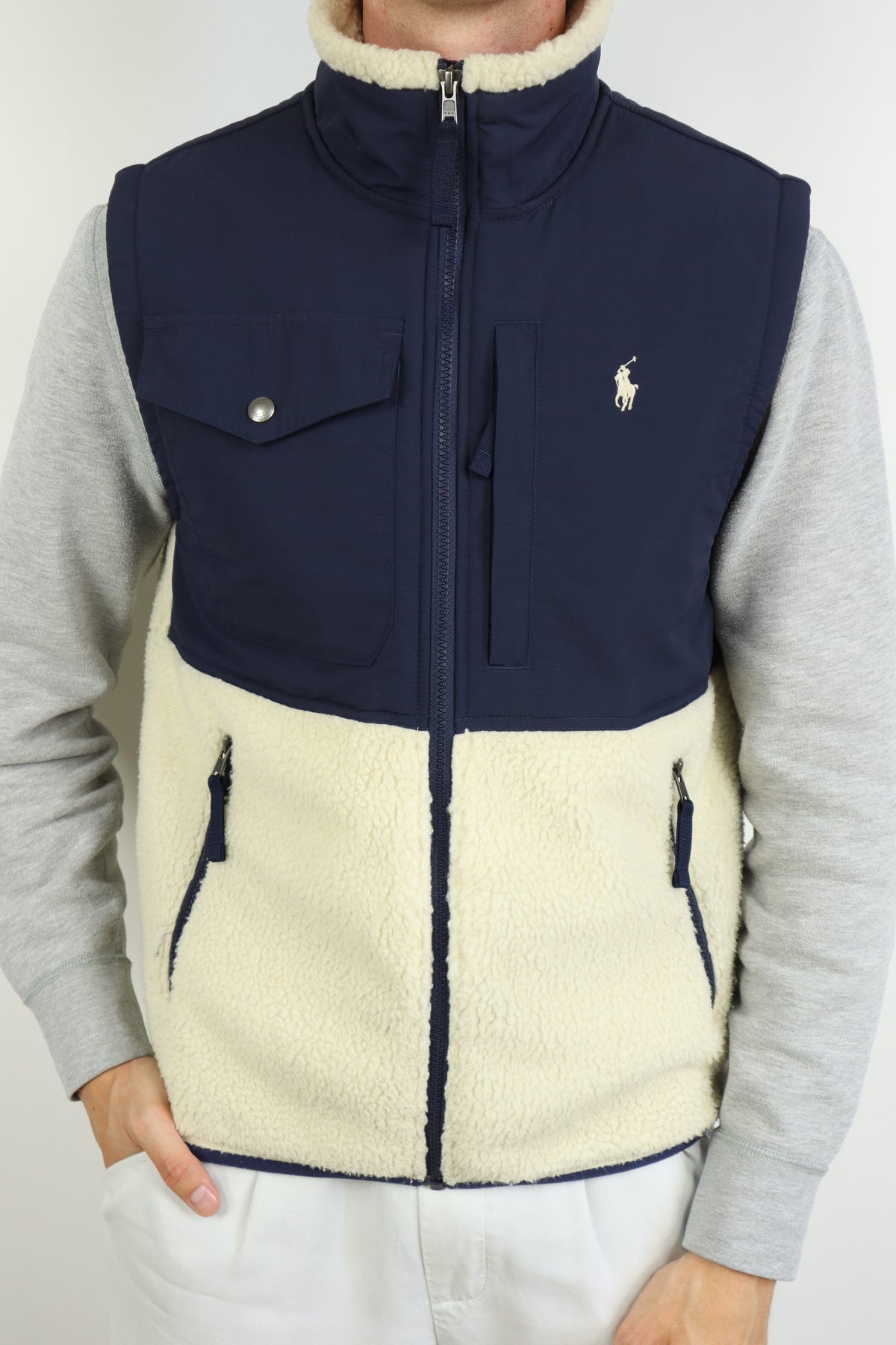 Ralph Lauren teddy bodywarmer - S