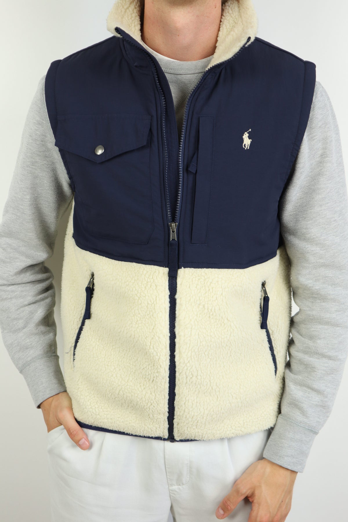 Ralph Lauren teddy bodywarmer - S