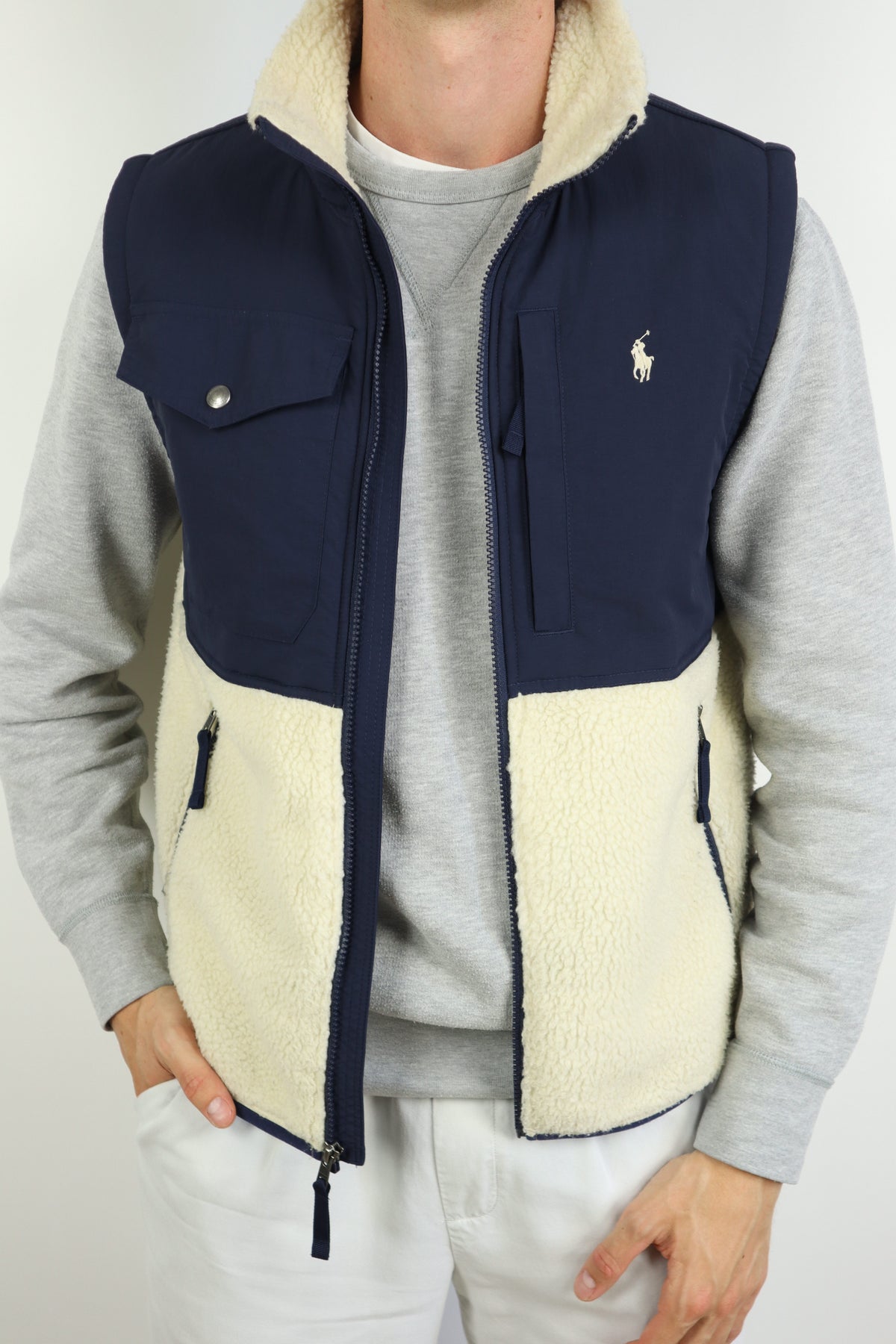 Ralph Lauren teddy bodywarmer - S