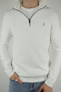 Ralph Lauren trui met kwart rits - L