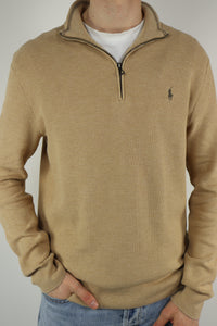 Ralph Lauren trui met kwart rits - L