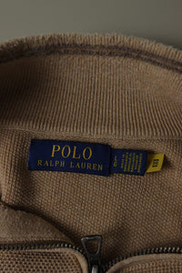 Ralph Lauren trui met kwart rits - L