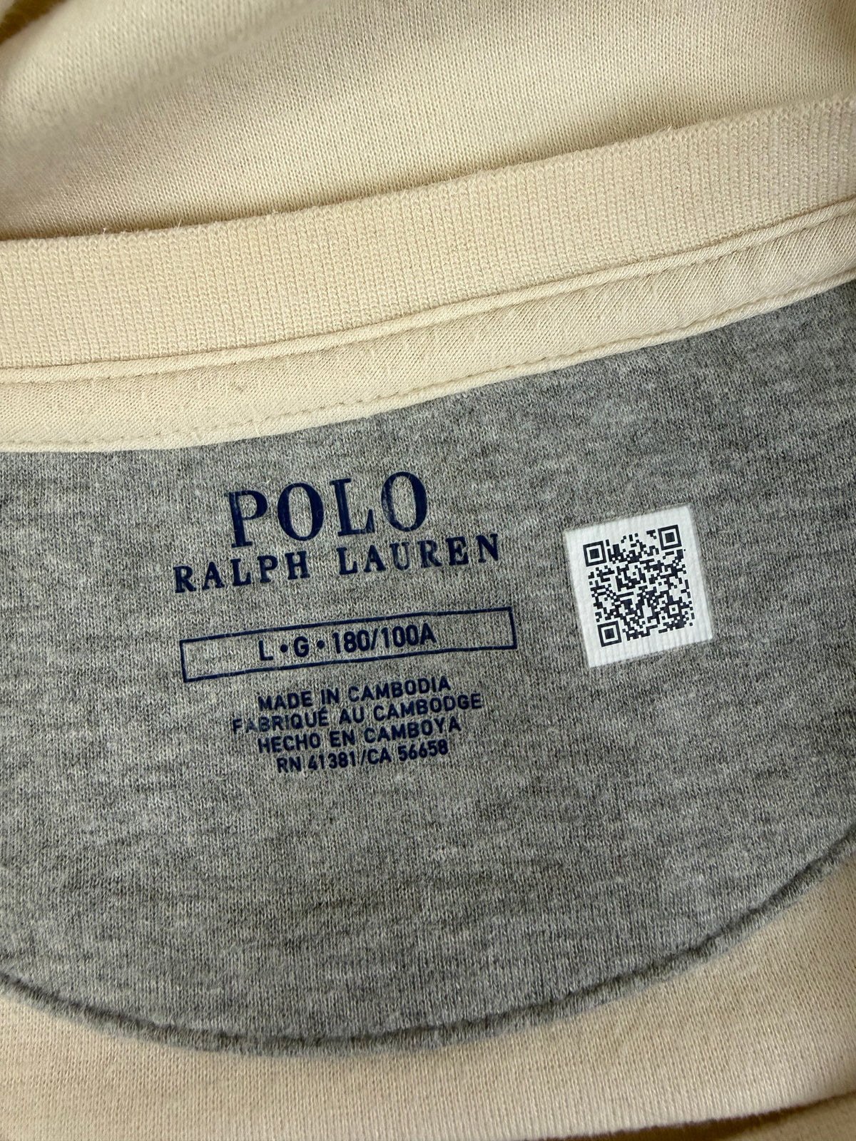Ralph Lauren trui met ronde hals - L