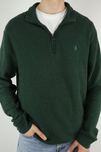 Ralph Lauren trui met kwart rits - XL