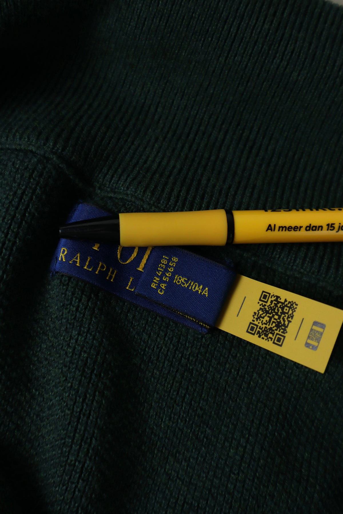 Ralph Lauren trui met kwart rits - XL
