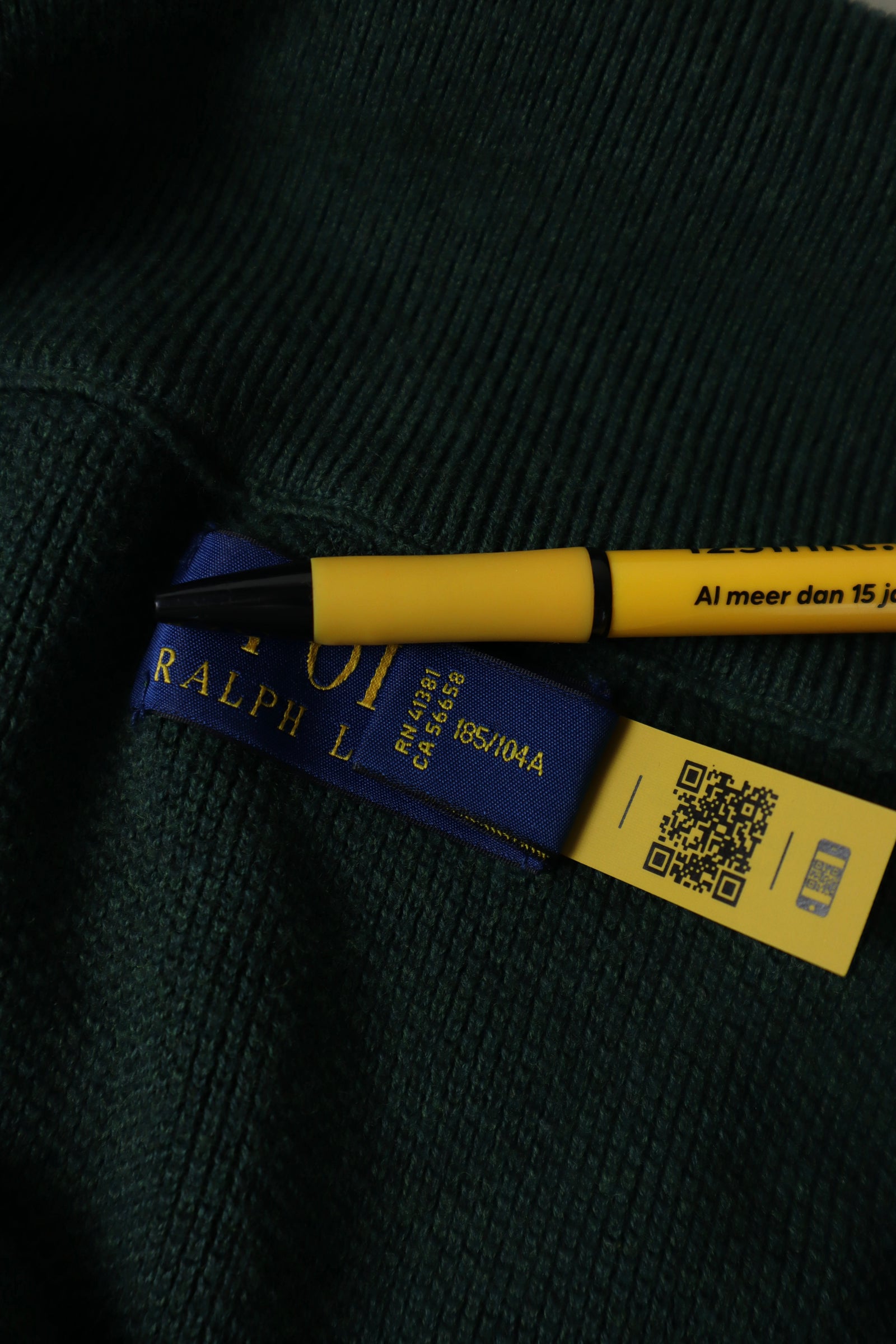 Ralph Lauren quarter zip - XL