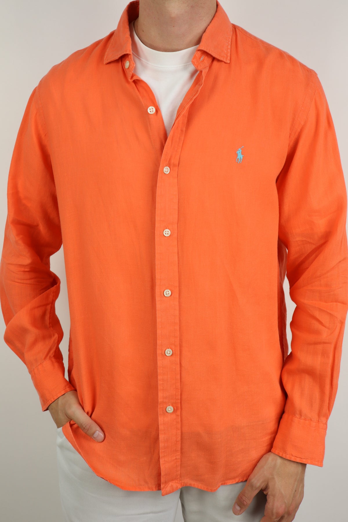 Ralph Lauren linnen overhemd - M