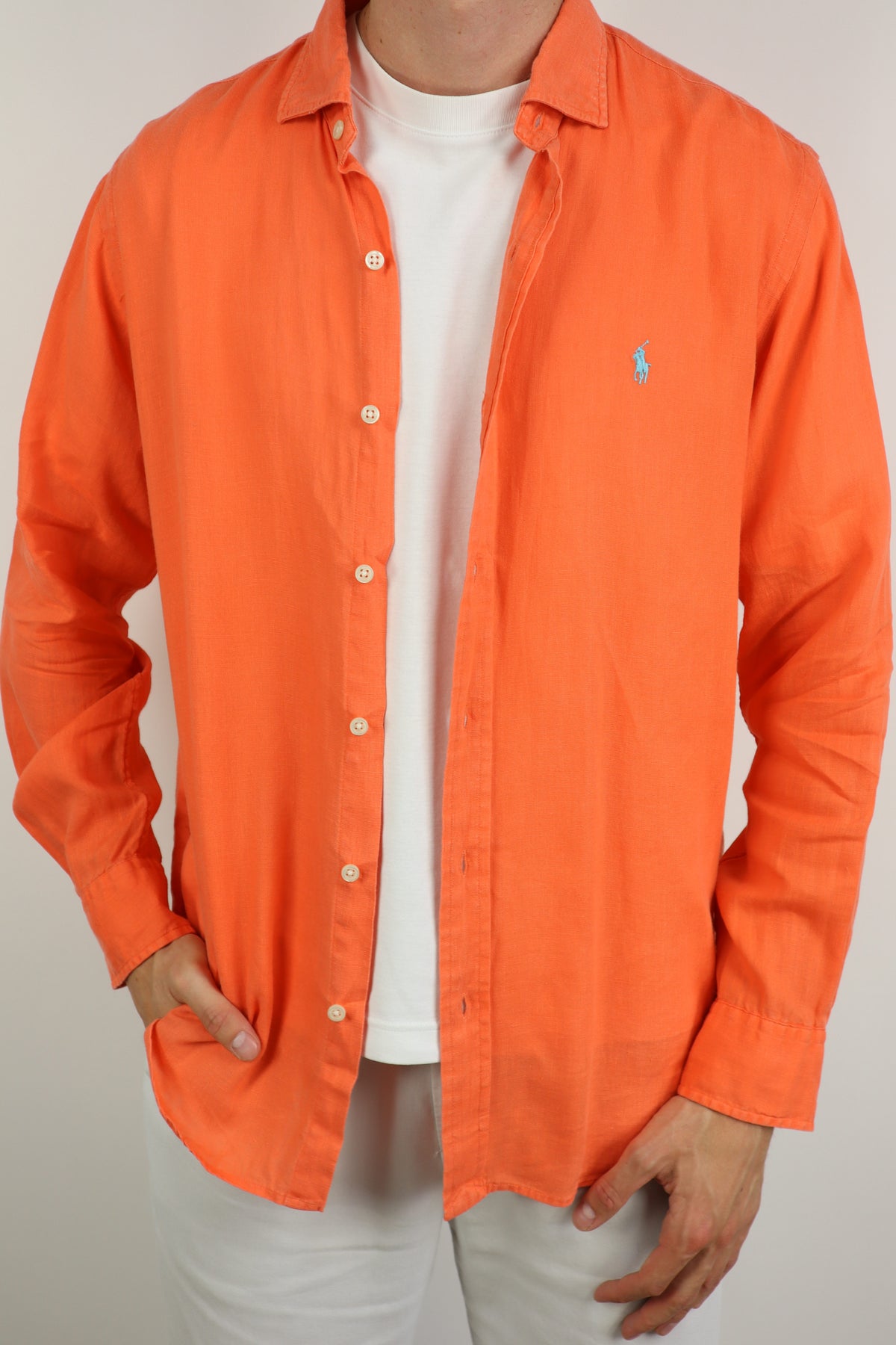 Ralph Lauren linnen overhemd - M