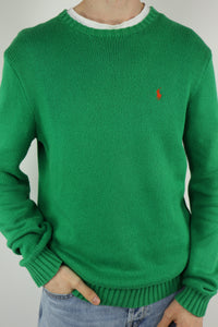 Ralph Lauren trui met ronde hals - M
