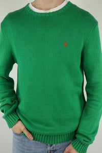 Ralph Lauren trui met ronde hals - M
