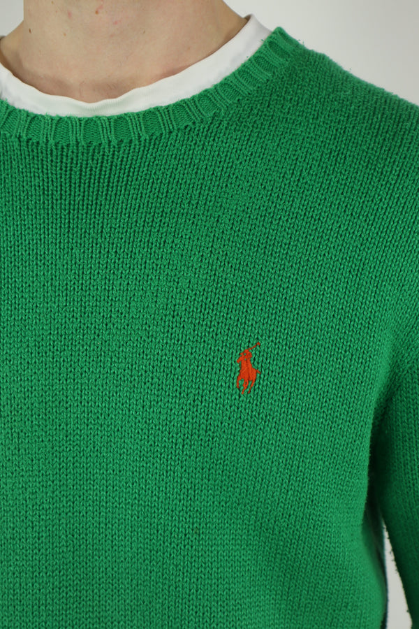 Ralph Lauren trui met ronde hals - M