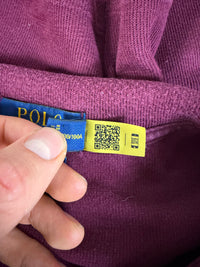 Ralph Lauren trui met kwart rits - L