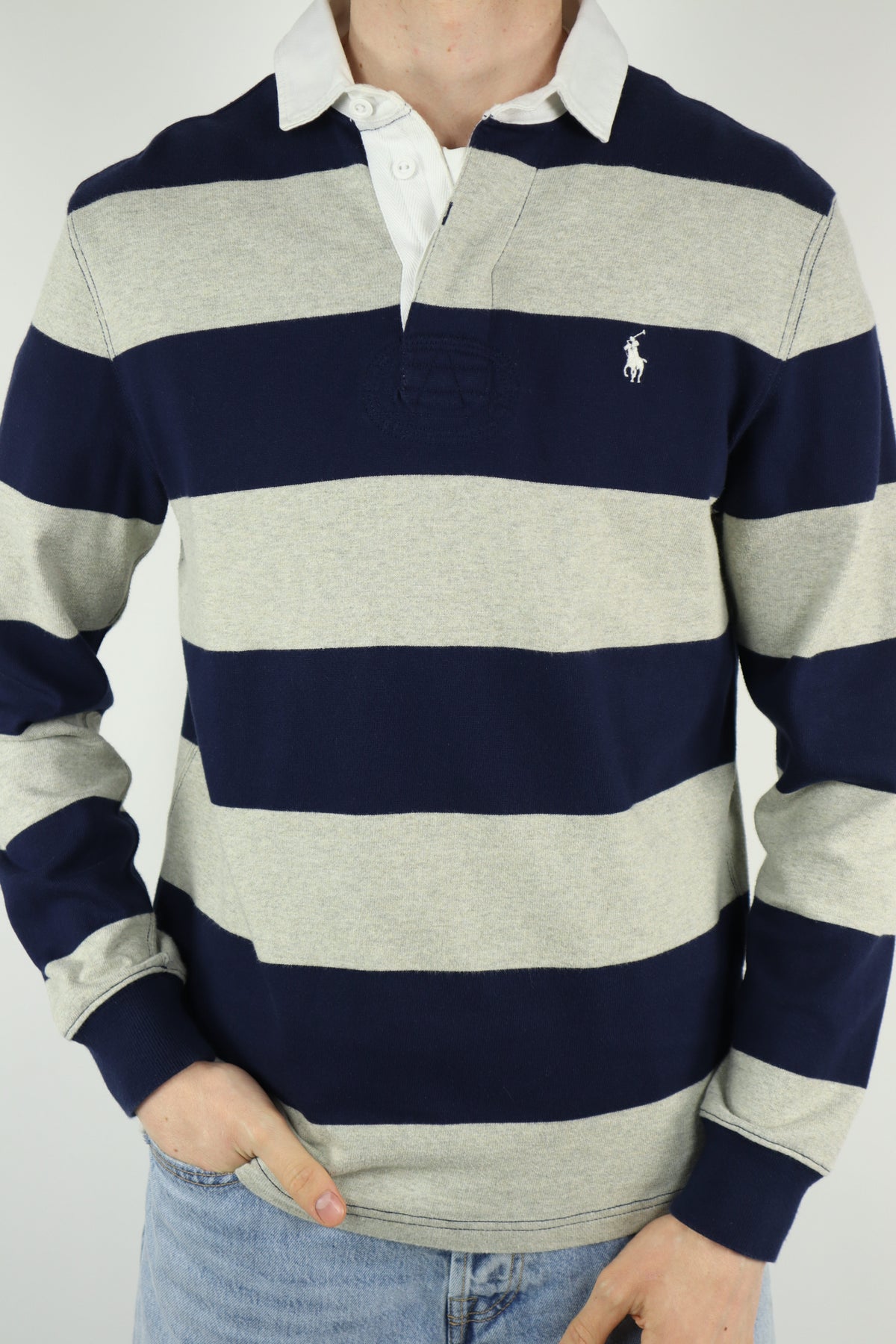 Ralph Lauren (rugby) polo shirt met lange mouw - S