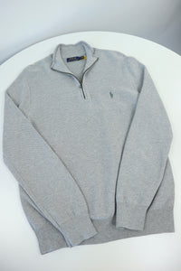 Ralph Lauren trui met kwart rits - M