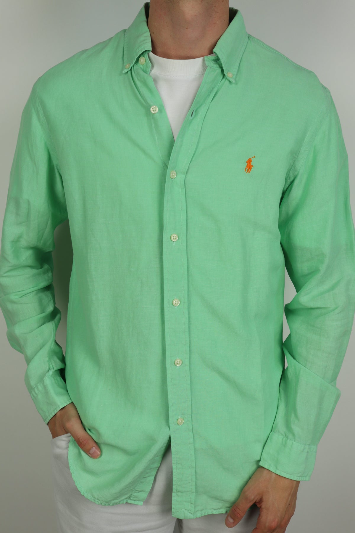 Ralph Lauren linnen overhemd - M