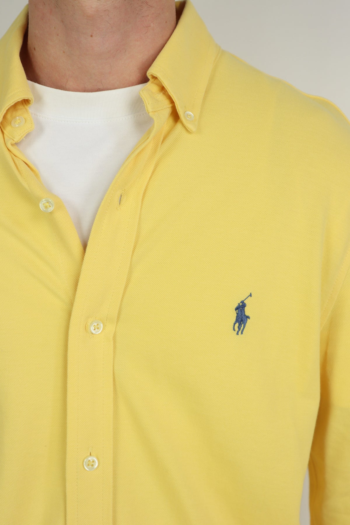 Ralph Lauren overhemd featherweight mesh - L