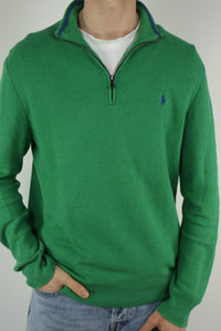 Ralph Lauren trui met kwart rits - L