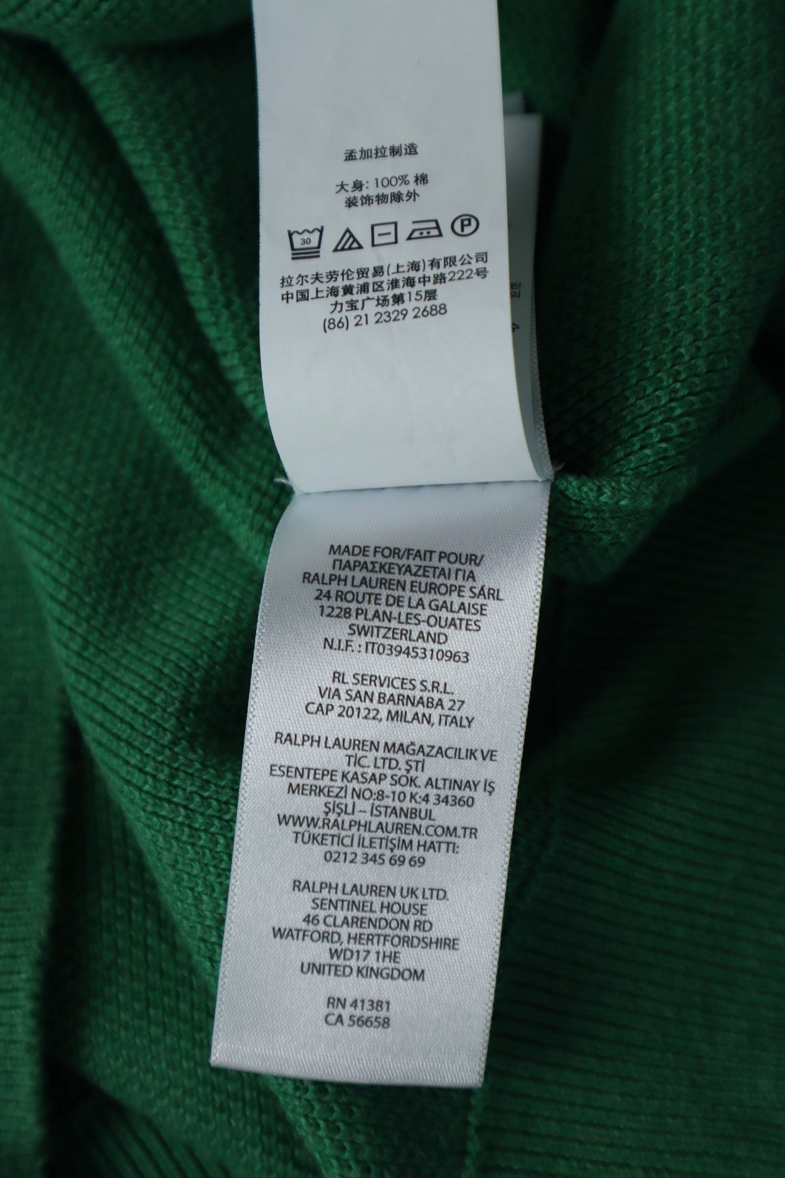 Ralph Lauren quarter zip - L
