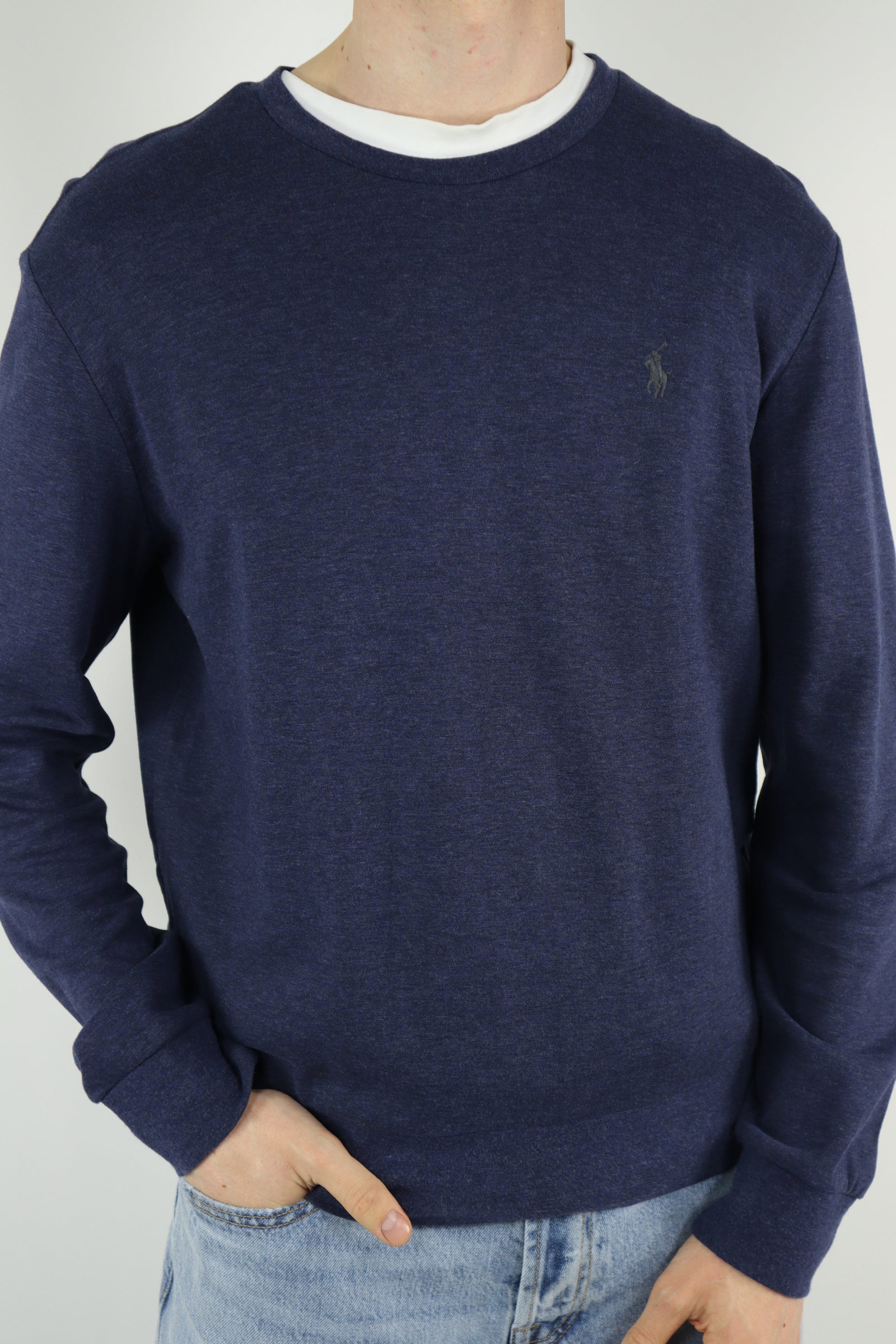 Ralph Lauren trui met ronde hals - M