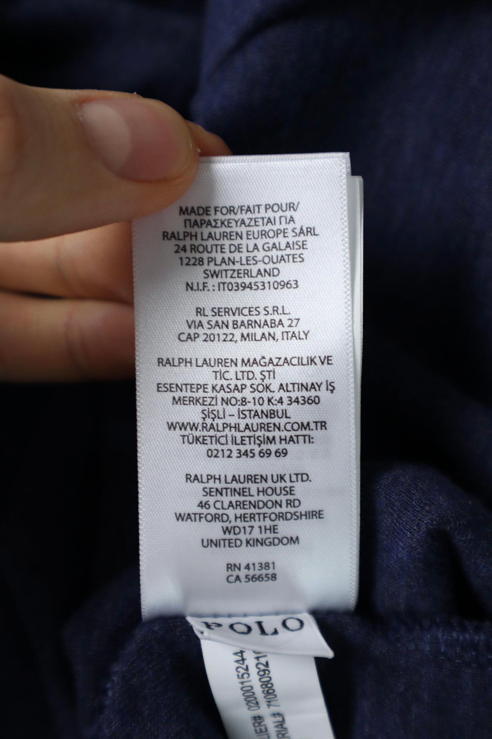 Ralph Lauren trui met ronde hals - M