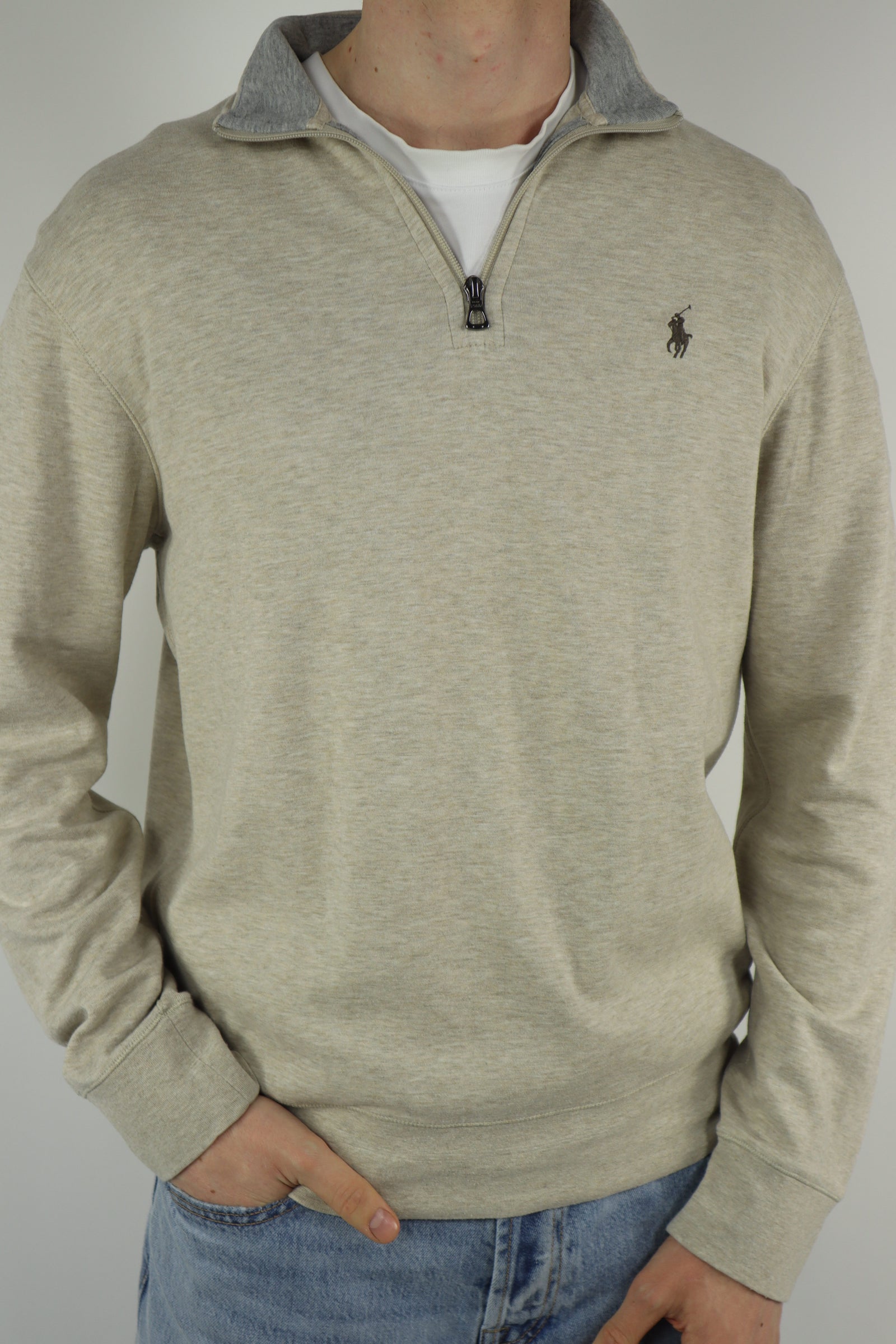 Ralph Lauren trui met ronde hals - S