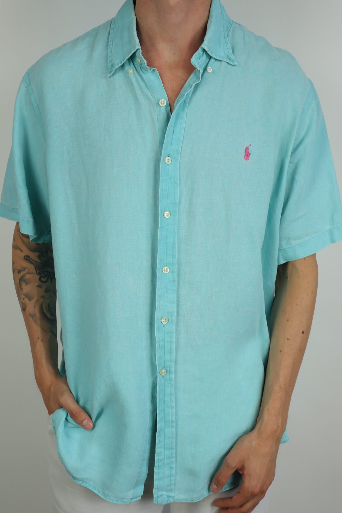 Ralph Lauren linnen overhemd - XL