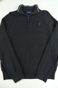 Ralph Lauren trui met kwart rits - M