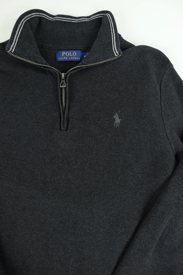 Ralph Lauren trui met kwart rits - M