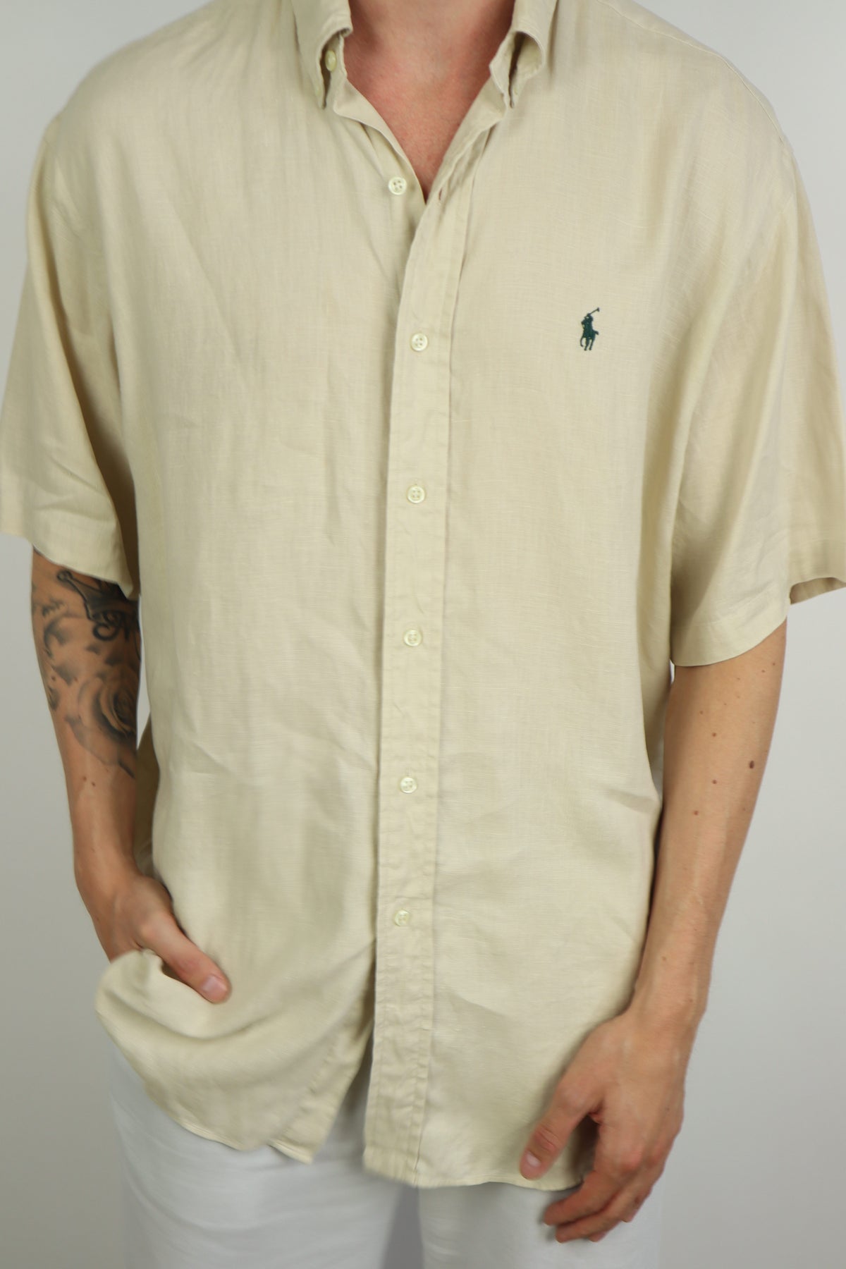 Ralph Lauren linnen overhemd - XL