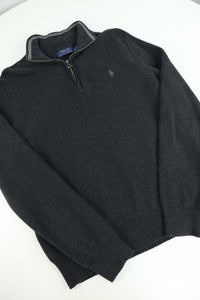 Ralph Lauren trui met kwart rits - M