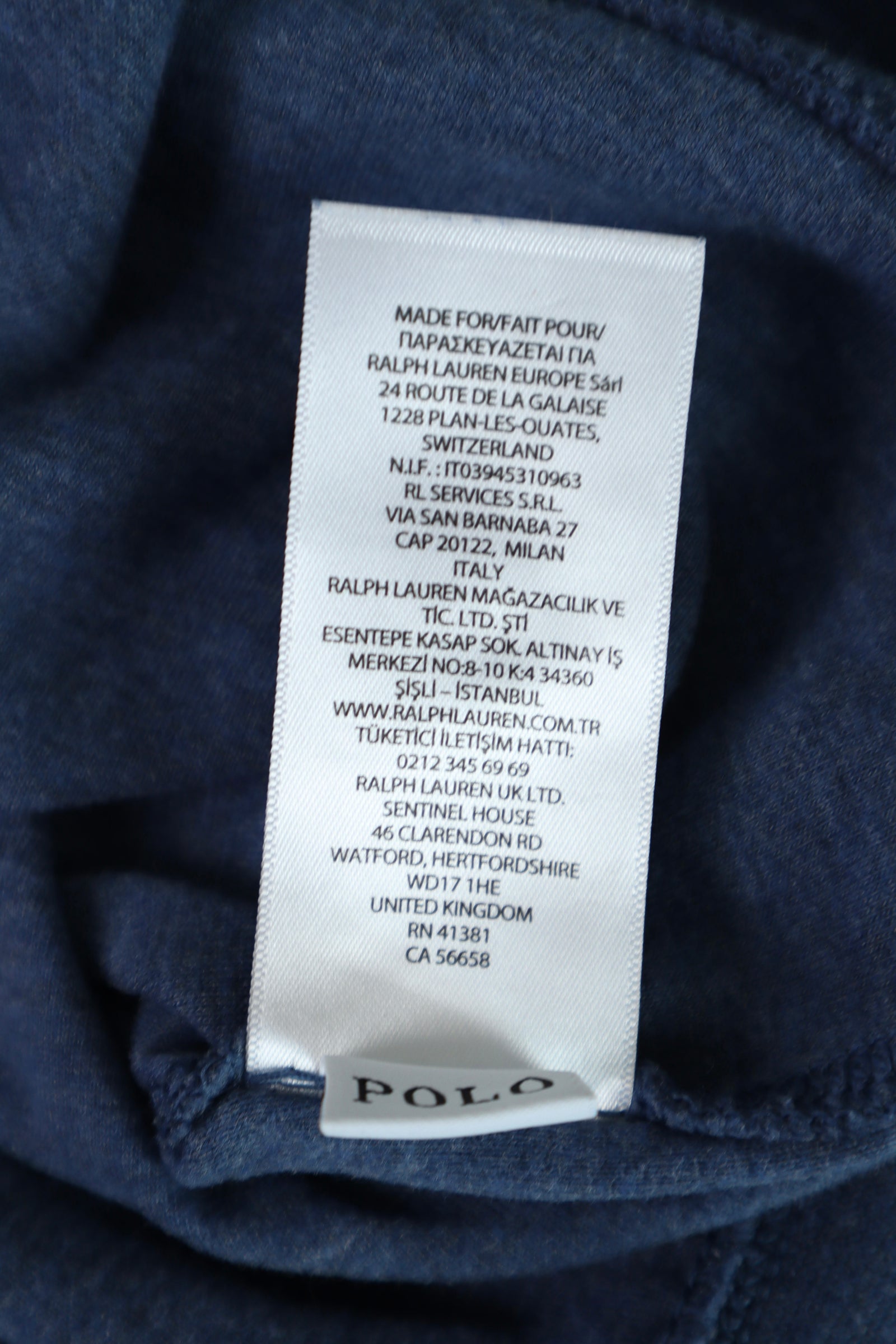 Ralph Lauren trui met ronde hals - S