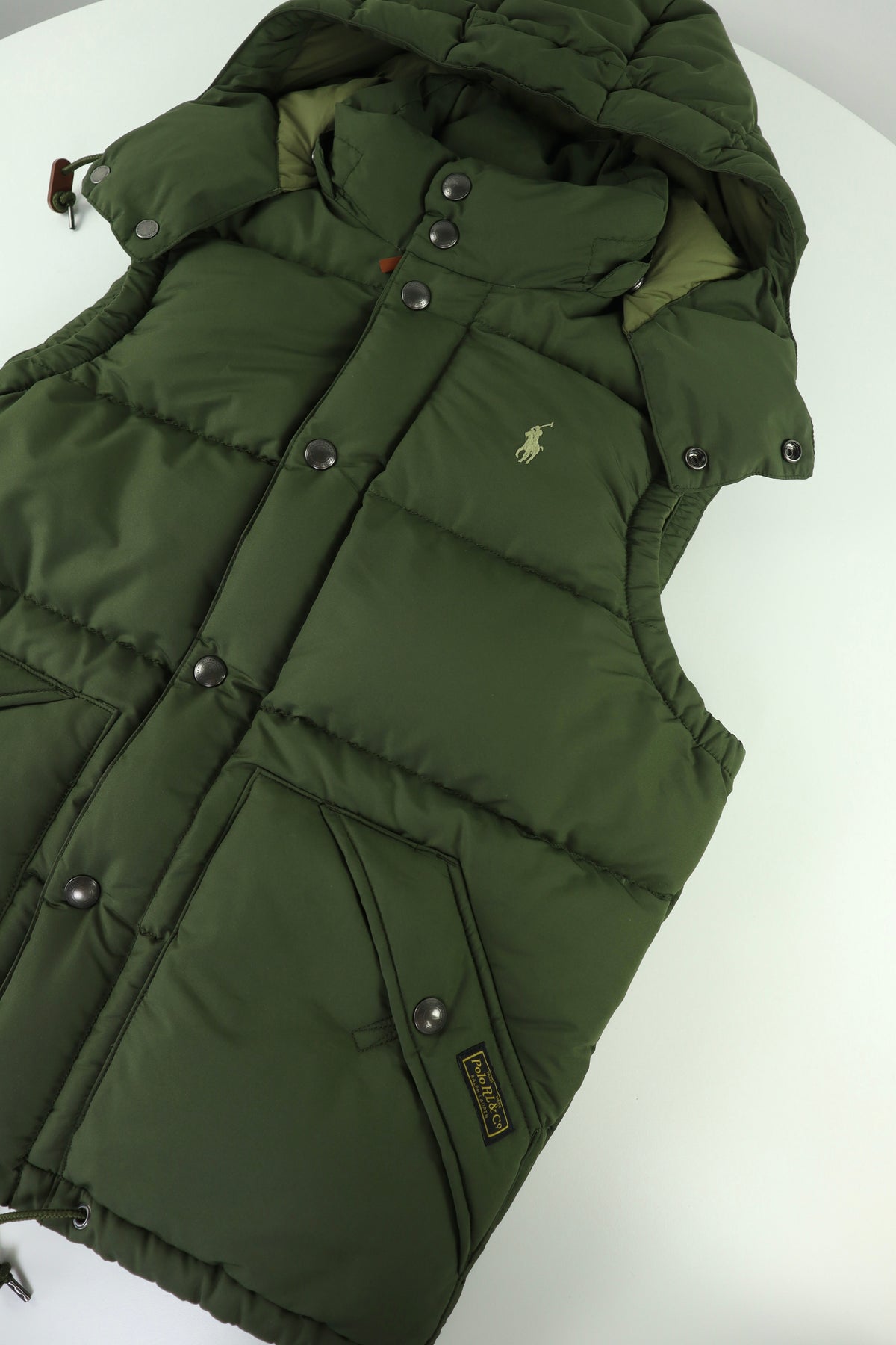 Ralph Lauren bodywarmer met capuchon - M