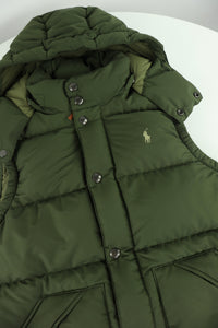 Ralph Lauren bodywarmer met capuchon - M