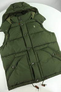 Ralph Lauren bodywarmer met capuchon - M