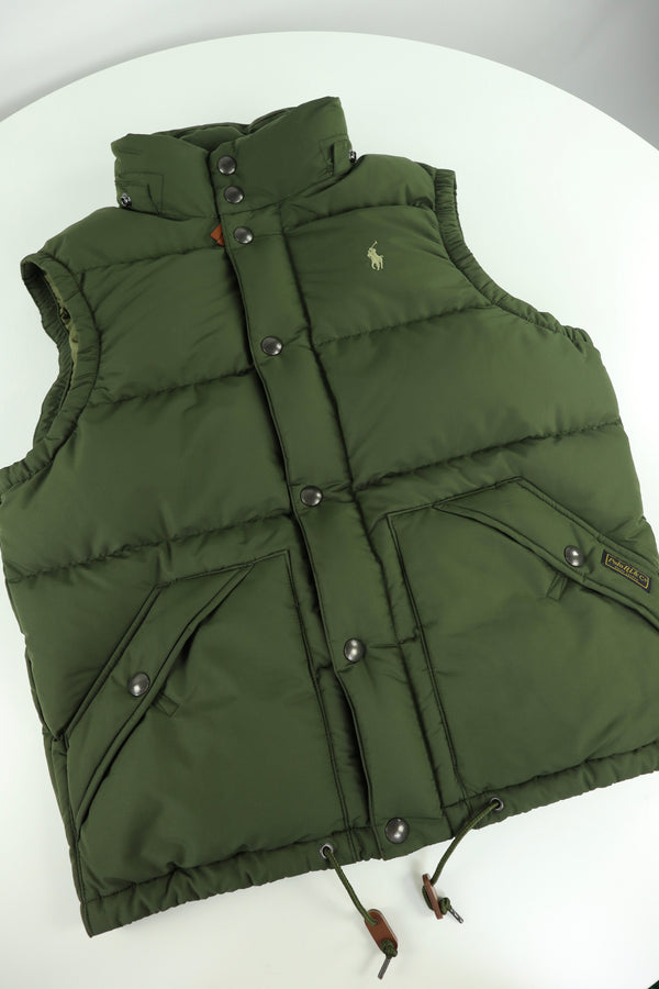 Ralph Lauren bodywarmer met capuchon - M