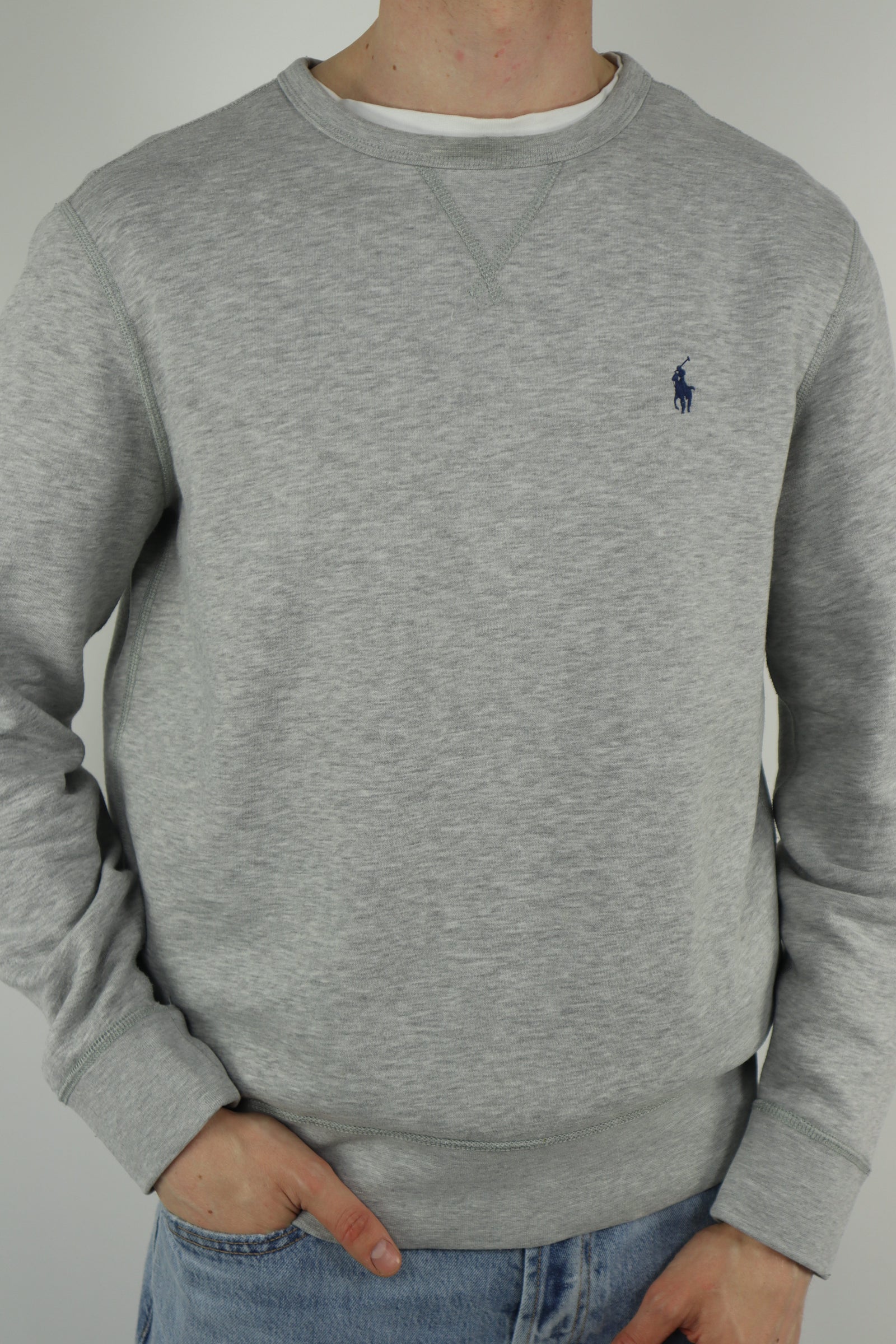 Ralph Lauren trui met ronde hals - M