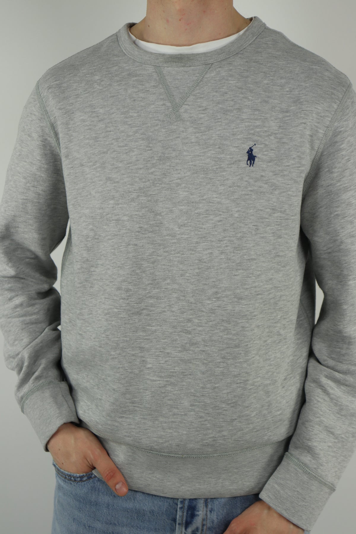 Ralph Lauren trui met ronde hals - M